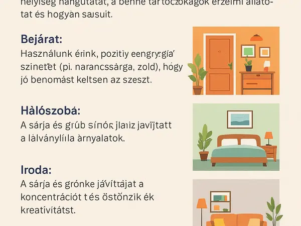 Szobafestés színpszichológia alapján – falszín tippek